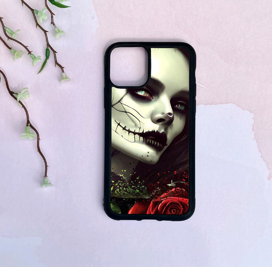 Phone Case Only!! Skull Girl