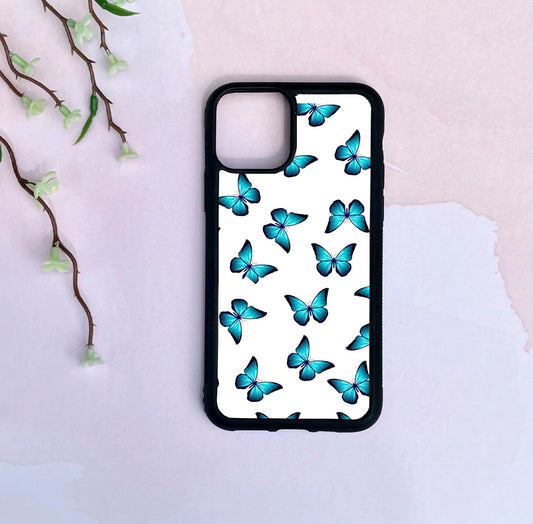 Phone Case Only!! Blue Baby Butterflies