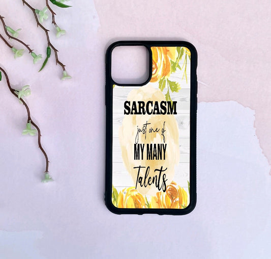 Phone Case Only!! Yellow Rose Sarcasm