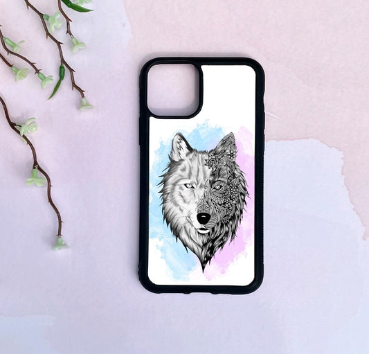 Phone Case Only!! Pastel Wolf