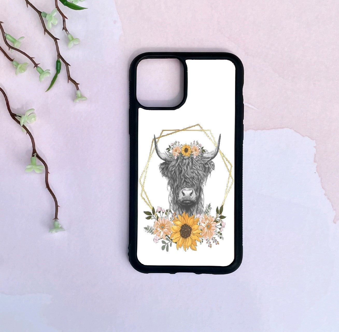 Phone Case Only!! Highland Cow