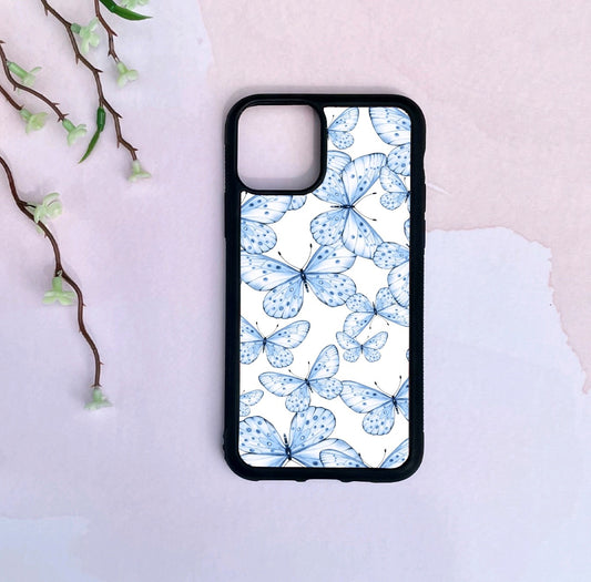 Phone Case Only!! Blue Butterflies