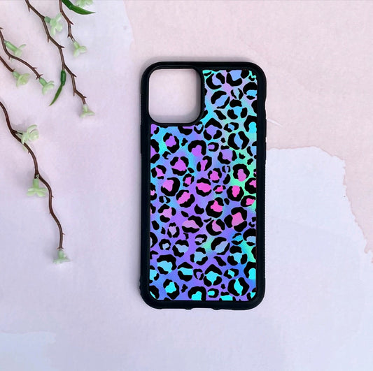 Phone Case Only!! Colourful Leopard