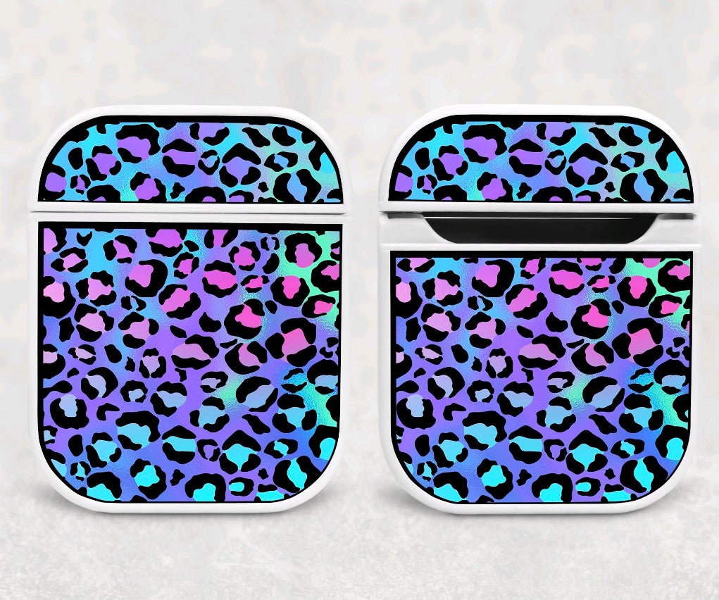 Air Pod Case - Colourful Leopard