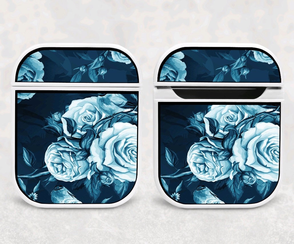 Air Pod Case - Blue Rose