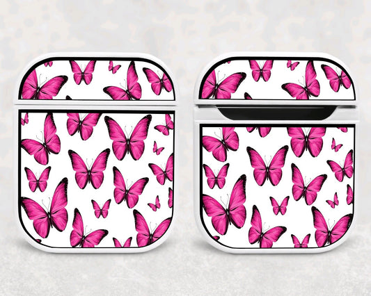 Air Pod Case - Pink Butterfly